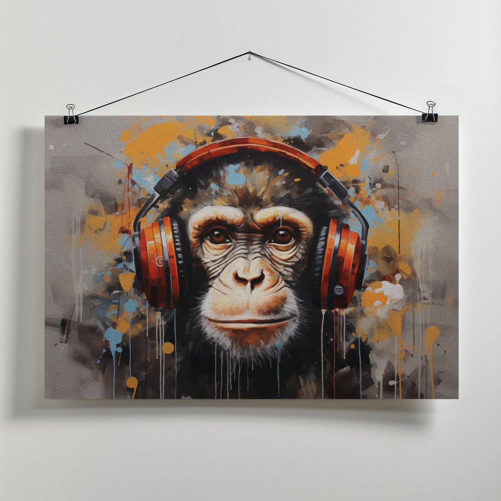 Art Prints of DJ Monkey