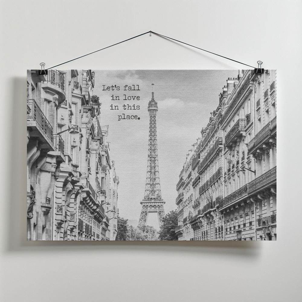 Art Prints of Let's fall in love