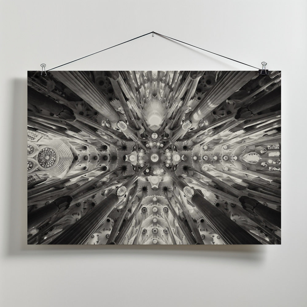 Art Prints of Artificial forest - Sagrada Familia