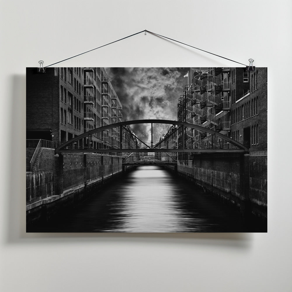 Art Prints of The other side of Hamburg