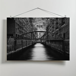 Art Prints of The other side of Hamburg