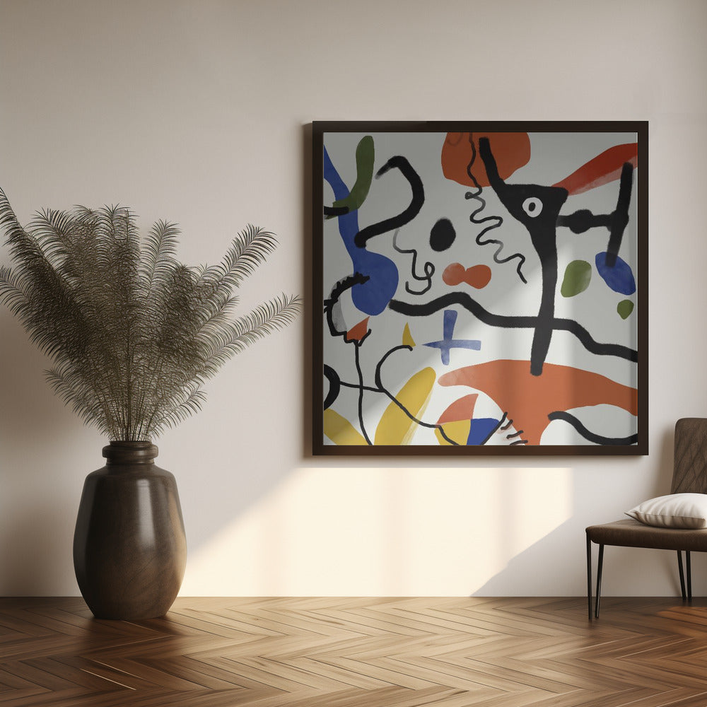 Art Prints of Abstract Floating pieces