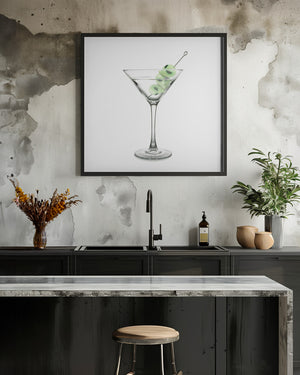 Art Prints of UFO Martini