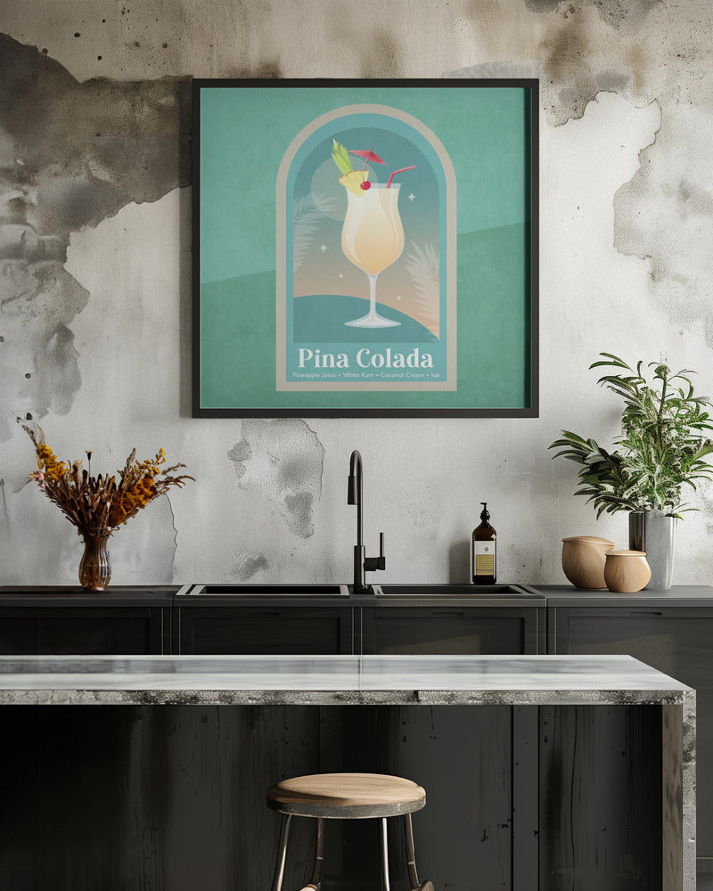 Art Prints of Kokteyl Pina Colada