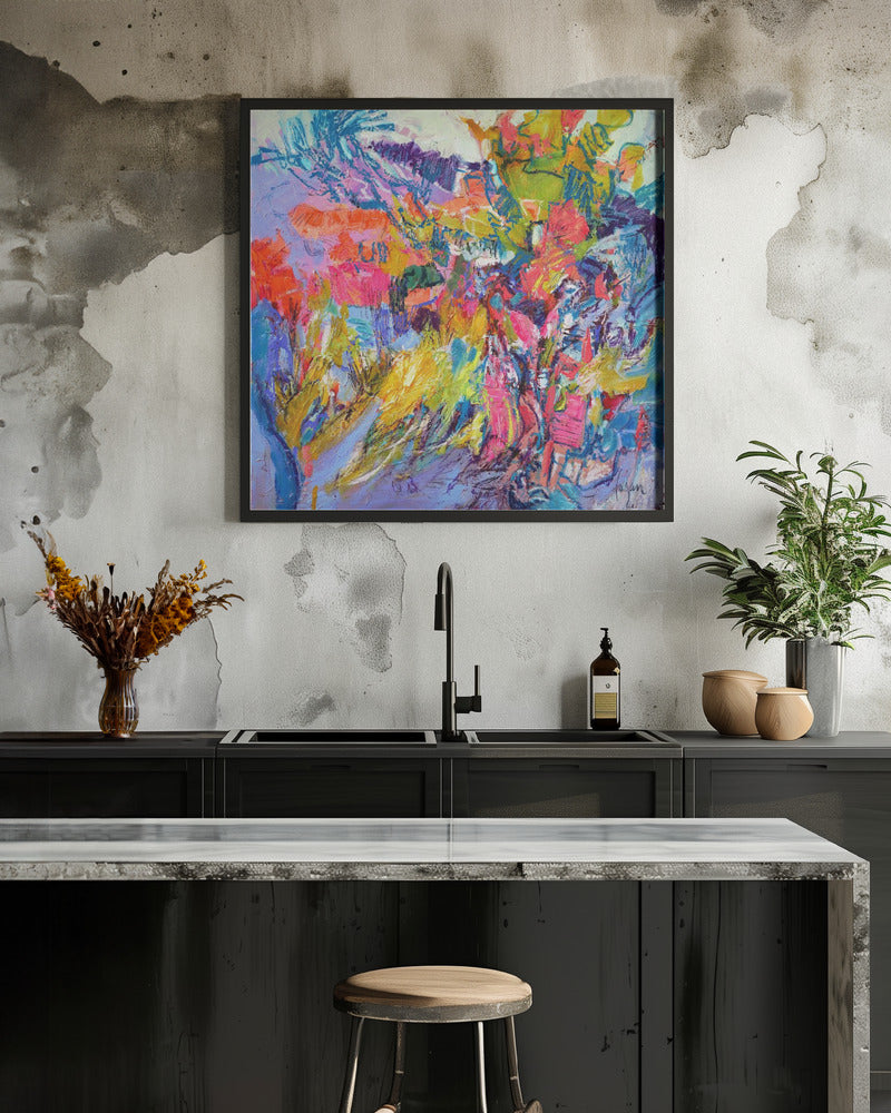 Expressionist Colorful Abstract