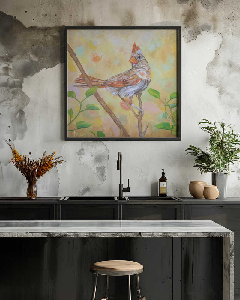 Female Cardinal Portrait