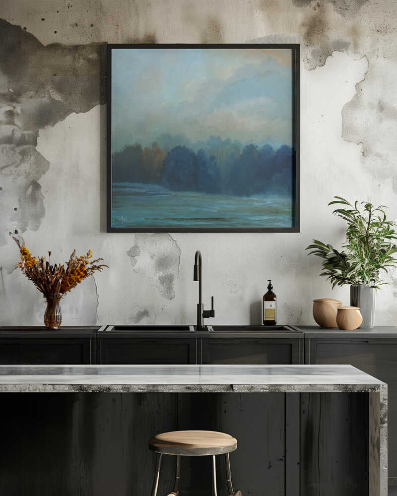 Night Fading In the Woods