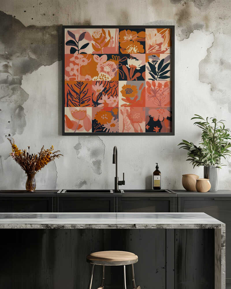 Floral Mosaic Dreams