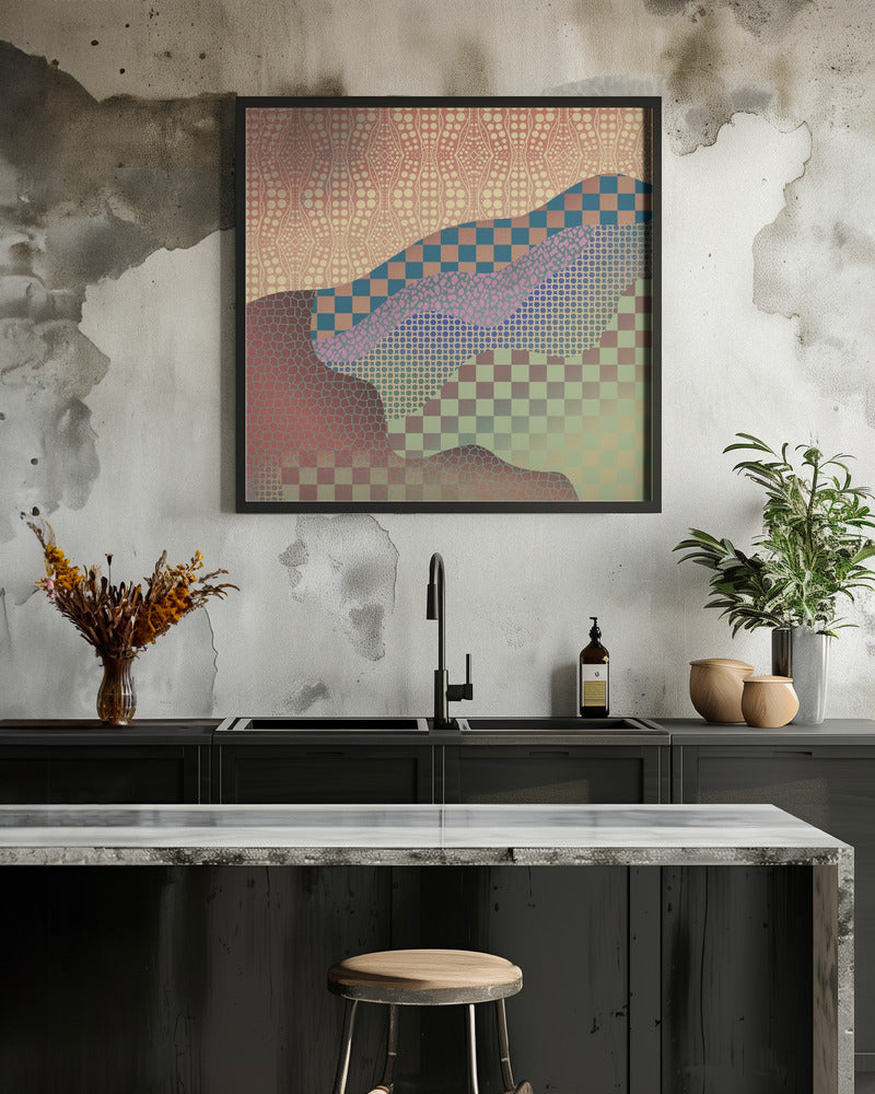 Aboriginal Pattern Collage