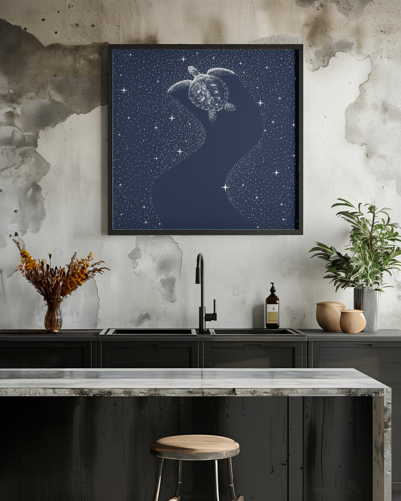 Art Prints of Starry Turtle
