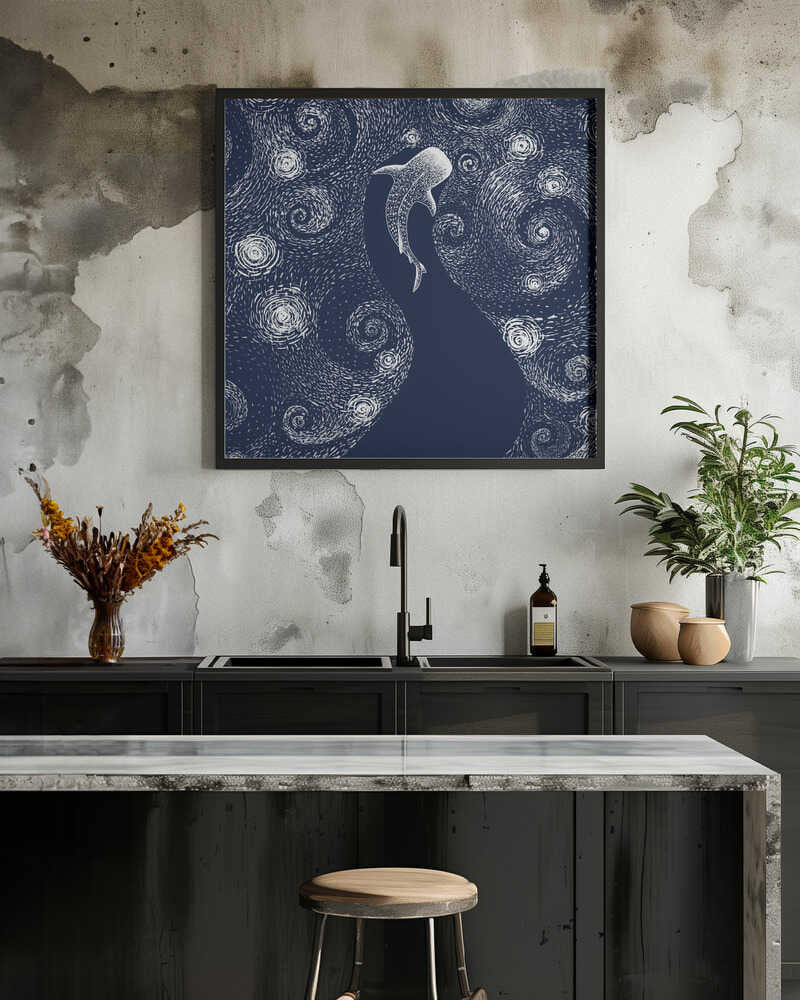 Star Eater In Van Gogh Style