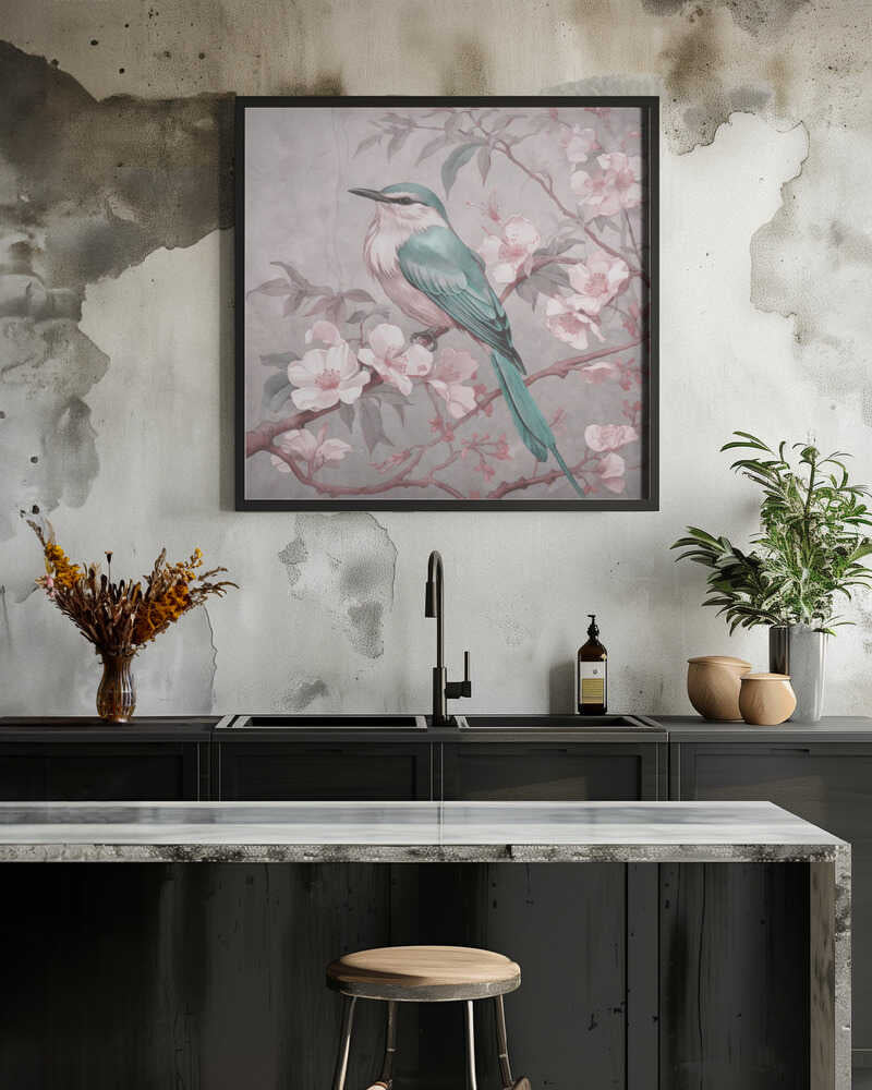 Chinoiserie Bird Spring Vibes 003