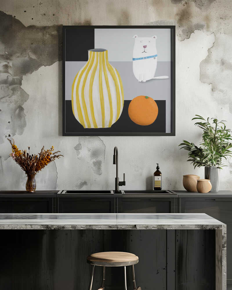 Dal 324a Dog Orange 30x37