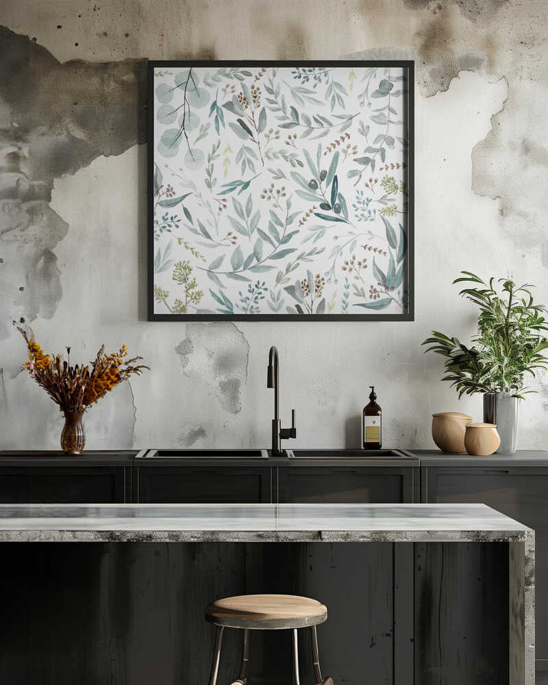 Eucalyptus Leaves Pattern