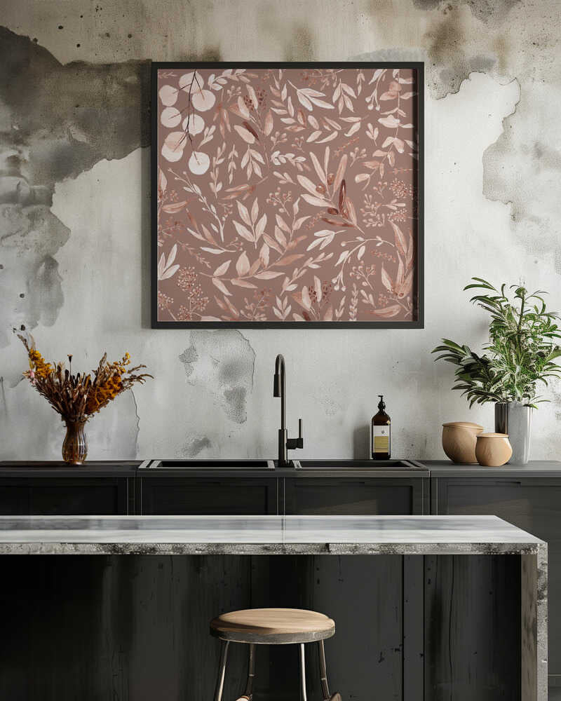 Eucalyptus Leaves Pattern Neutrals