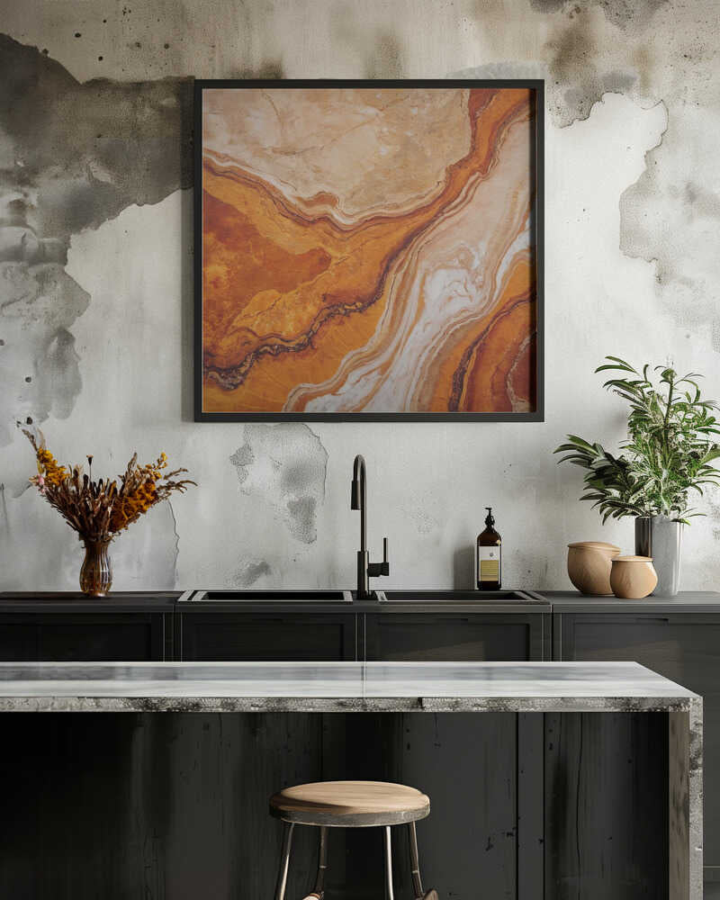 Orange and Beige Marble Textures