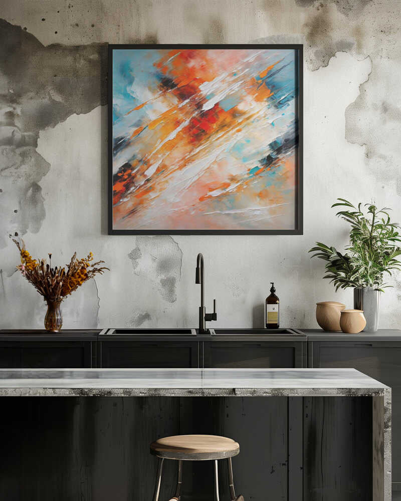 Impressionist Colorful Abstract