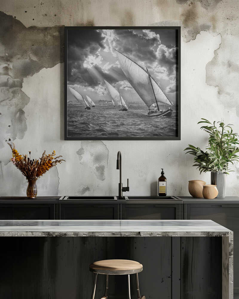 Sailboats and Light IX