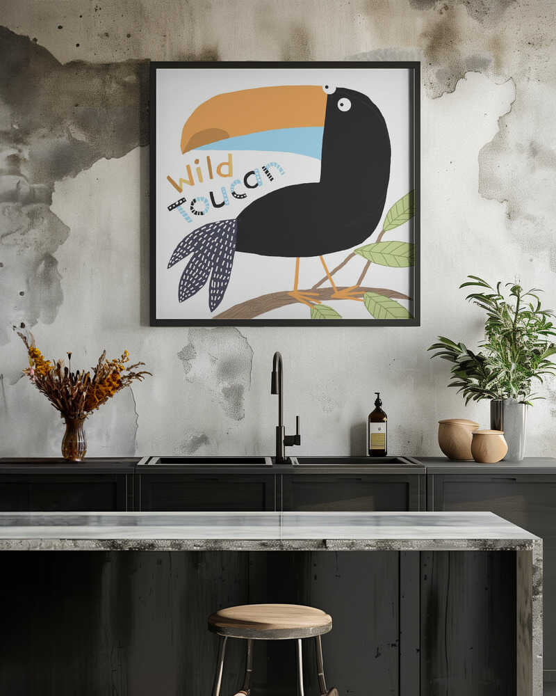 Wild Toucan in the Jungle by Carla Daly