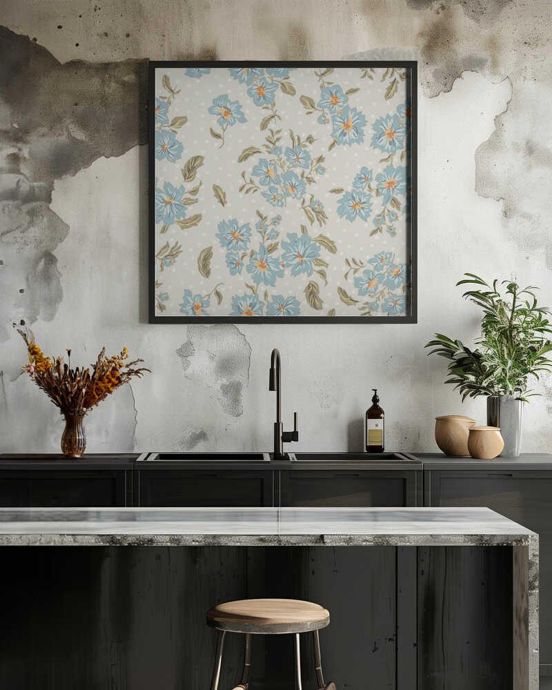 Floral Heritage bouquet Antique pattern