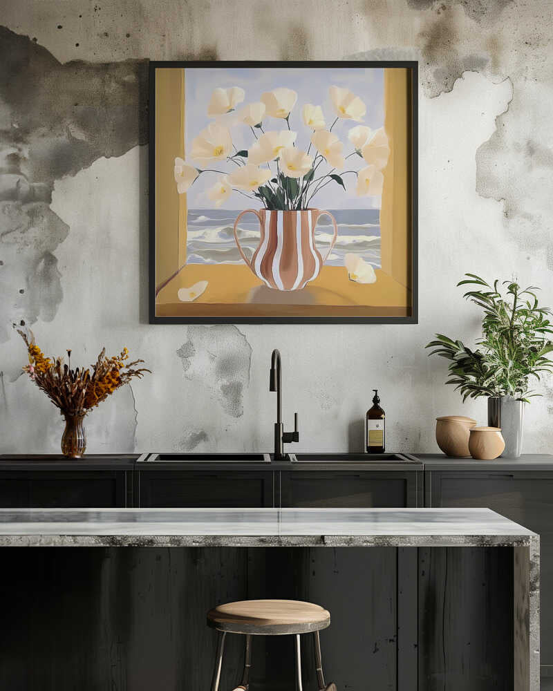 Flowers By the Window