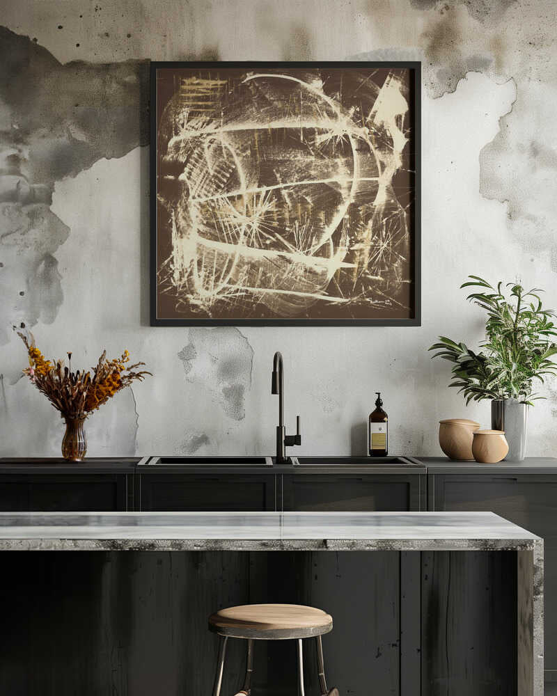 Swirling Geometric Lines