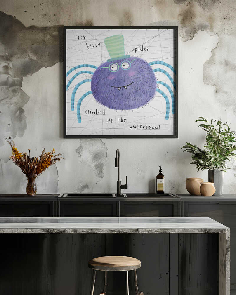 Itsy Bitsy Spider Cute Spider