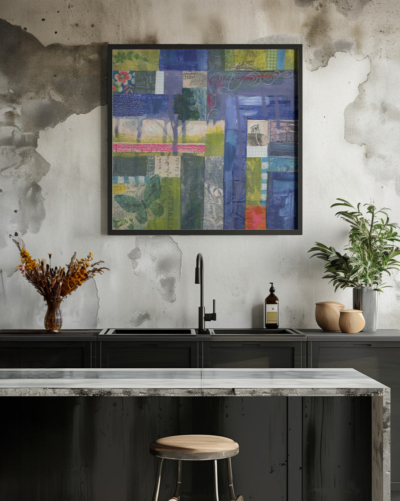 Vibrant Mosaic Tapestry