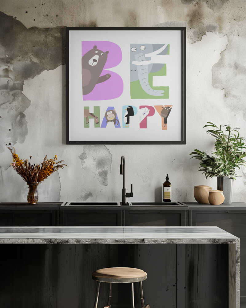 Joyful Animal Letters