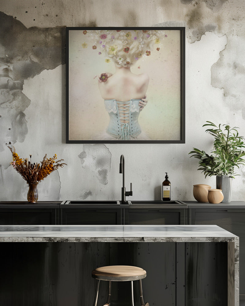 Girl of the flower garden