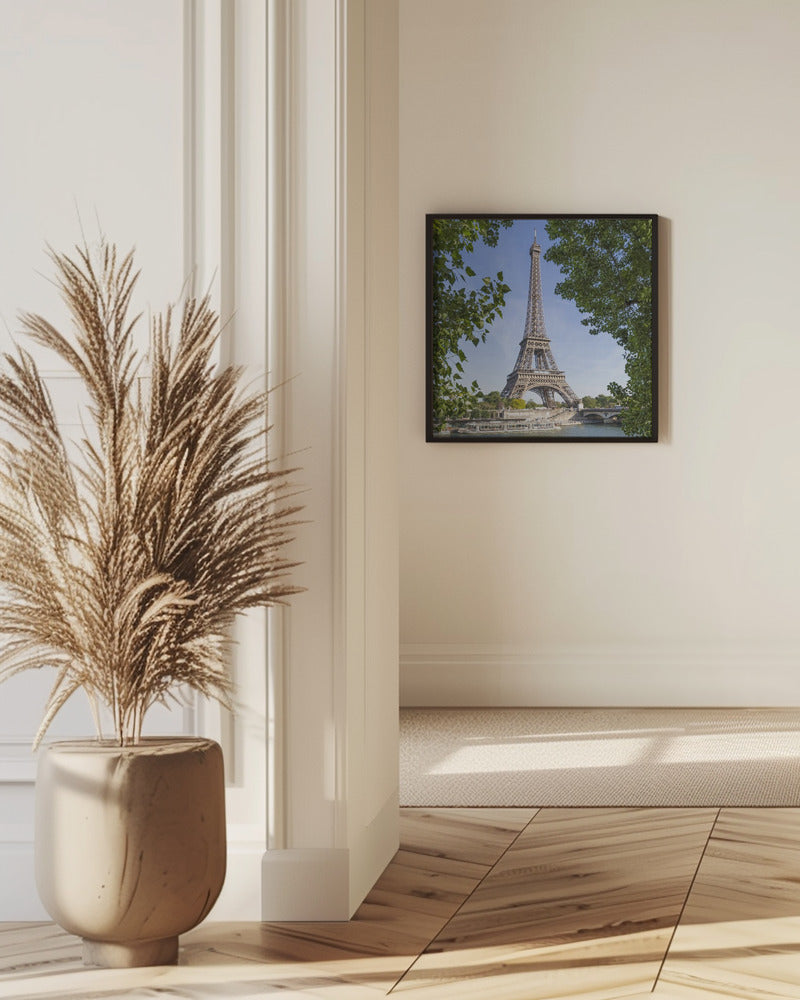 Art Prints of PARIS Eiffel Tower & River Seine
