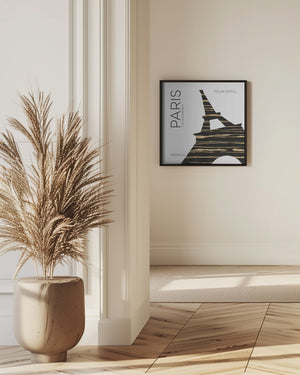 Art Prints of Urban Art PARIS Eiffel Tower