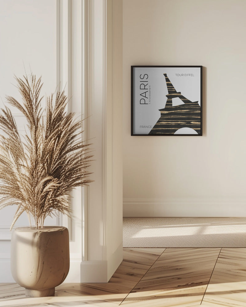 Art Prints of Urban Art PARIS Eiffel Tower