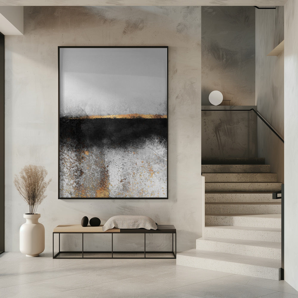 Art Prints of Soot And Gold