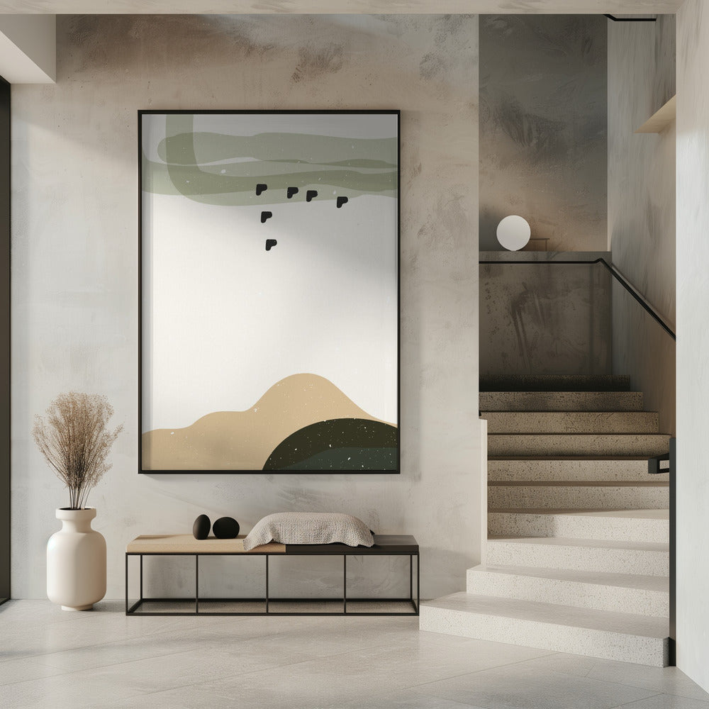 Art Prints of Abstract composition 9