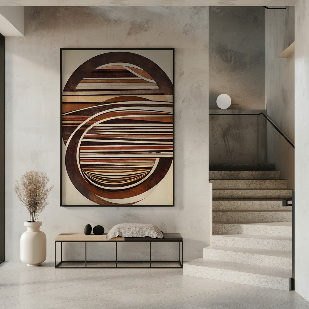 Art Prints of Curved Wood