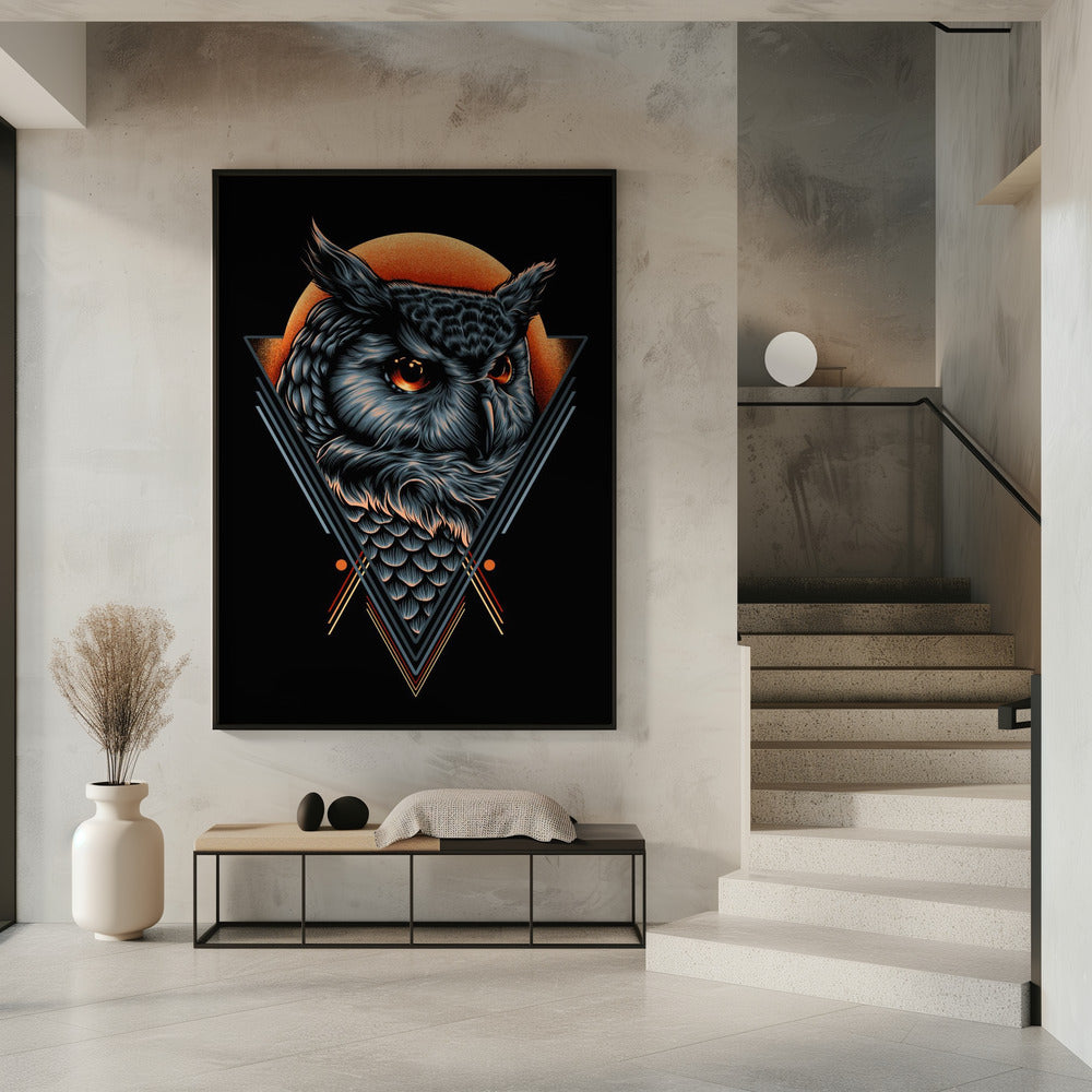 Canvas Art Print I Am The OWL