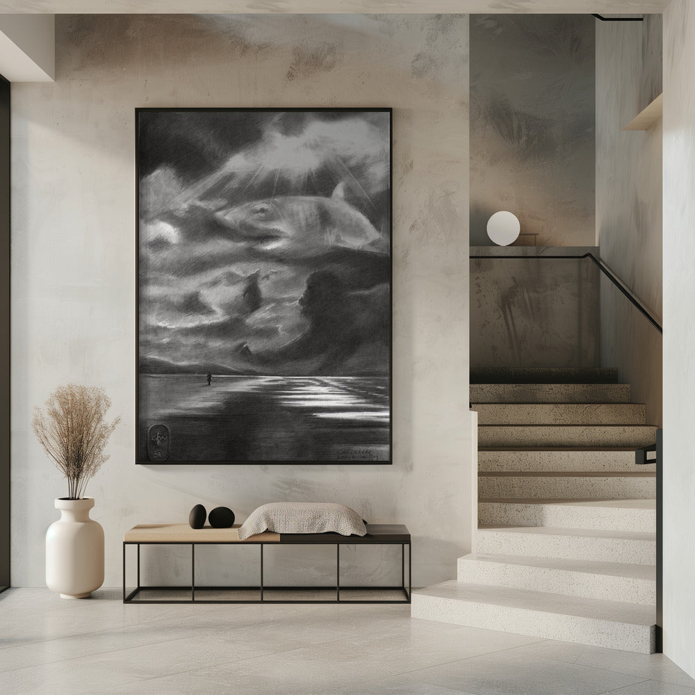 Canvas Art Print A Day at the Beach - 13-03-19