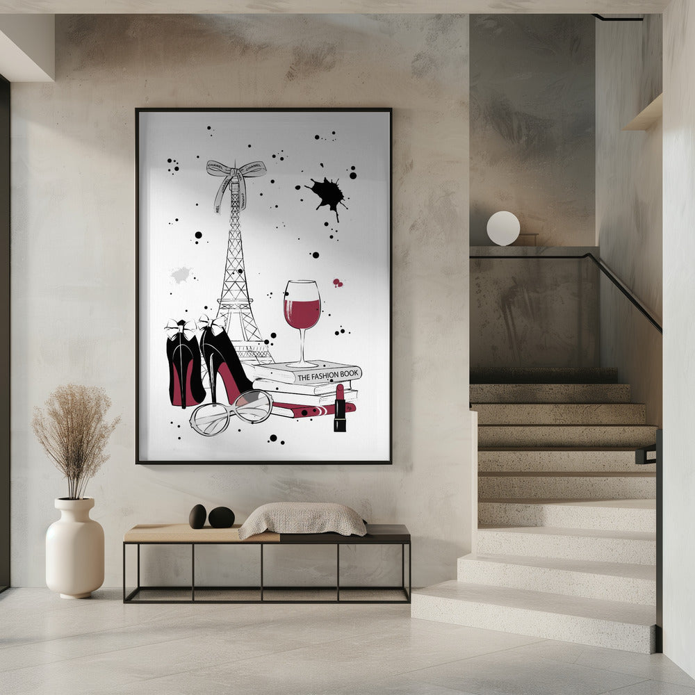 Art Prints of Living in Paris