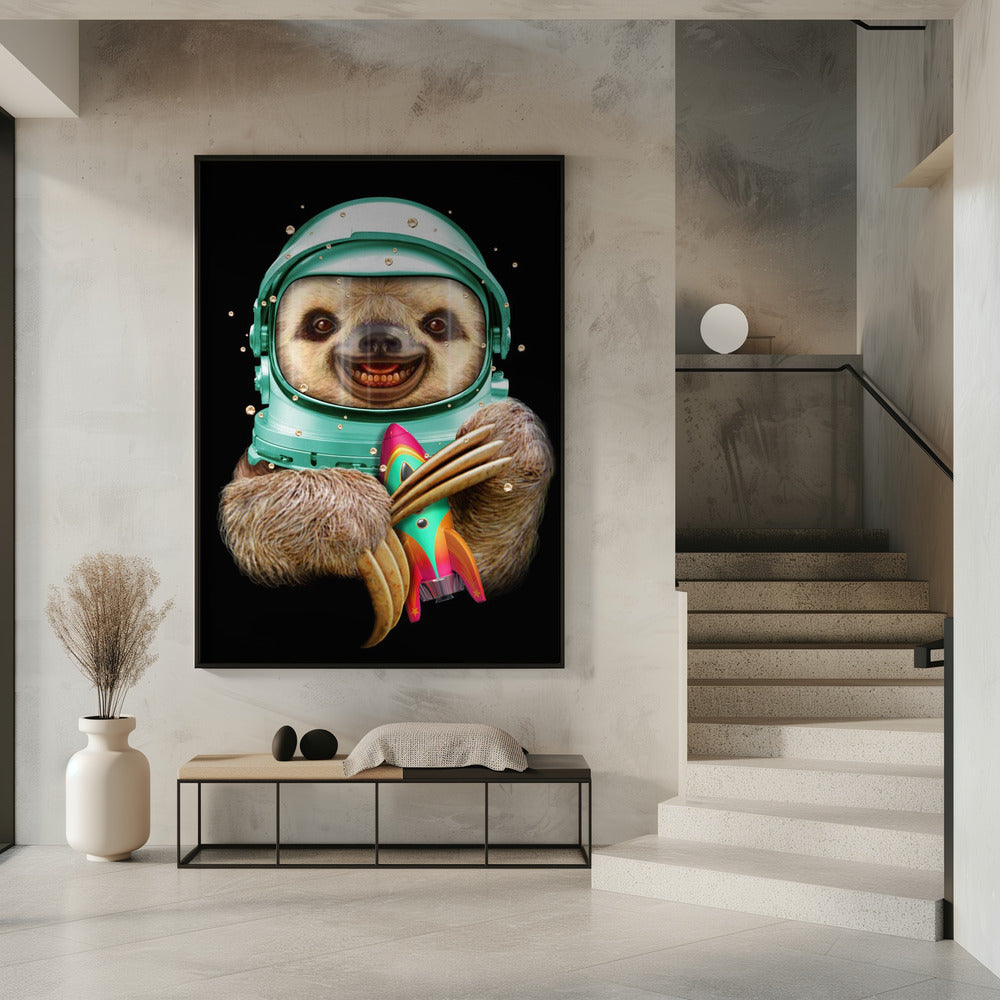 Canvas Art Print SPACESLOTH