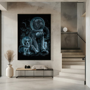 Canvas Art Print we missed home