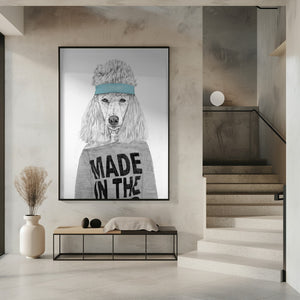 Canvas Art Print 80's bitch