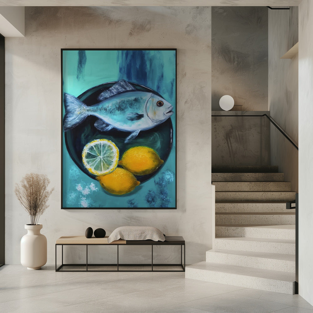 Art Prints of A Fishplate