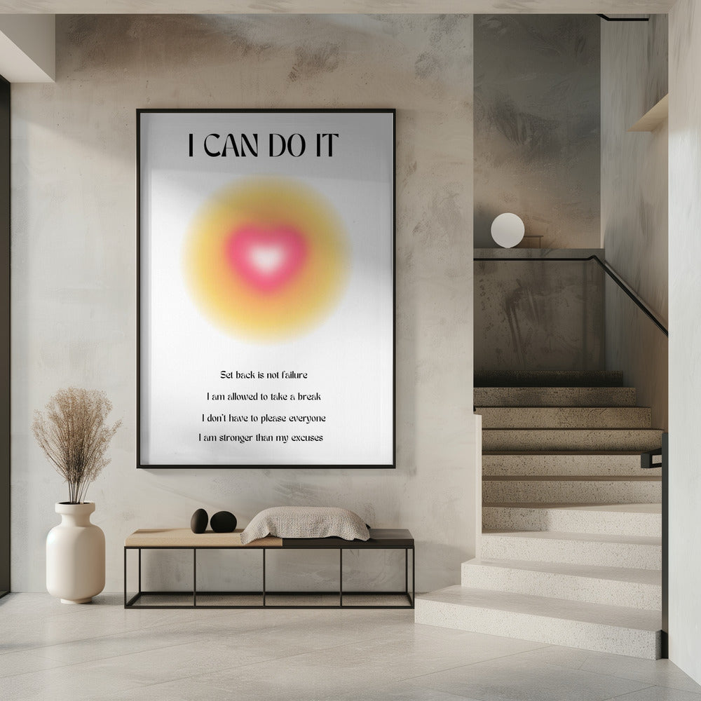 Motivational Aura Poster