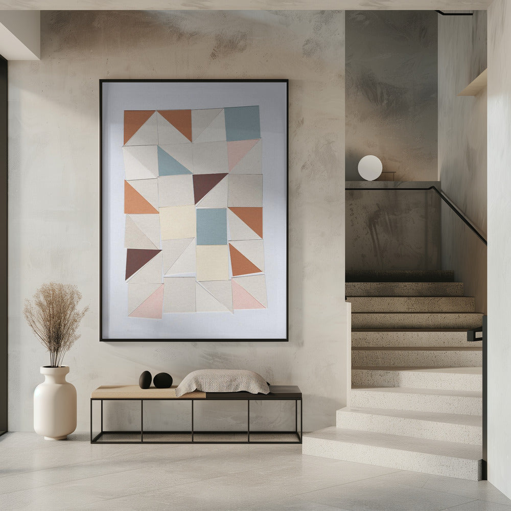 Art Prints of Pastel Geometrics