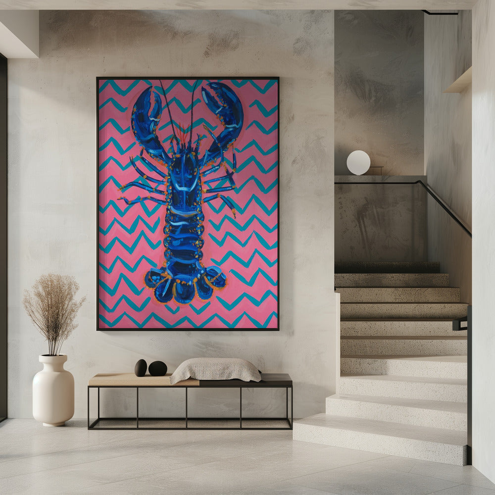 Art Prints of Lobster On Zigzag