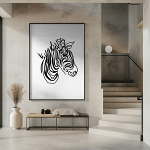 Art Prints of The Zebra