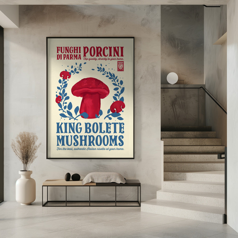 Art Prints of Porcini kitchen print