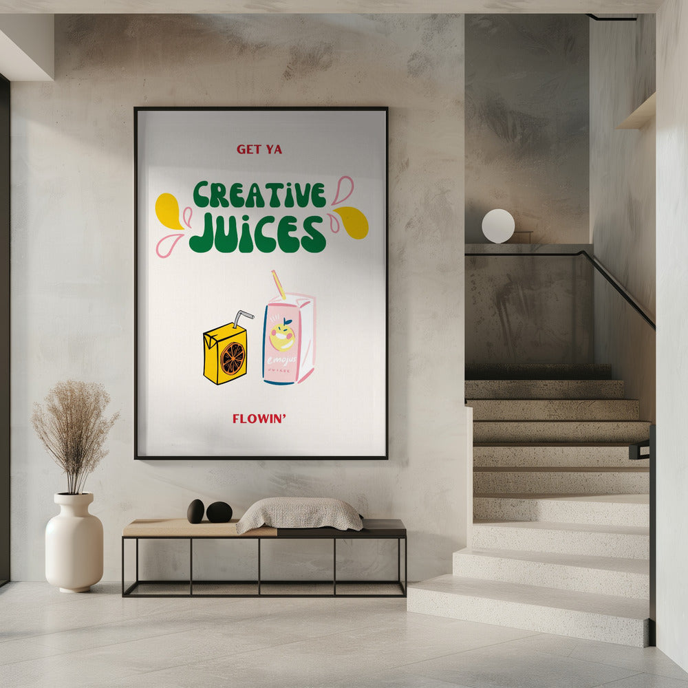 Art Prints of Creative Juices Print