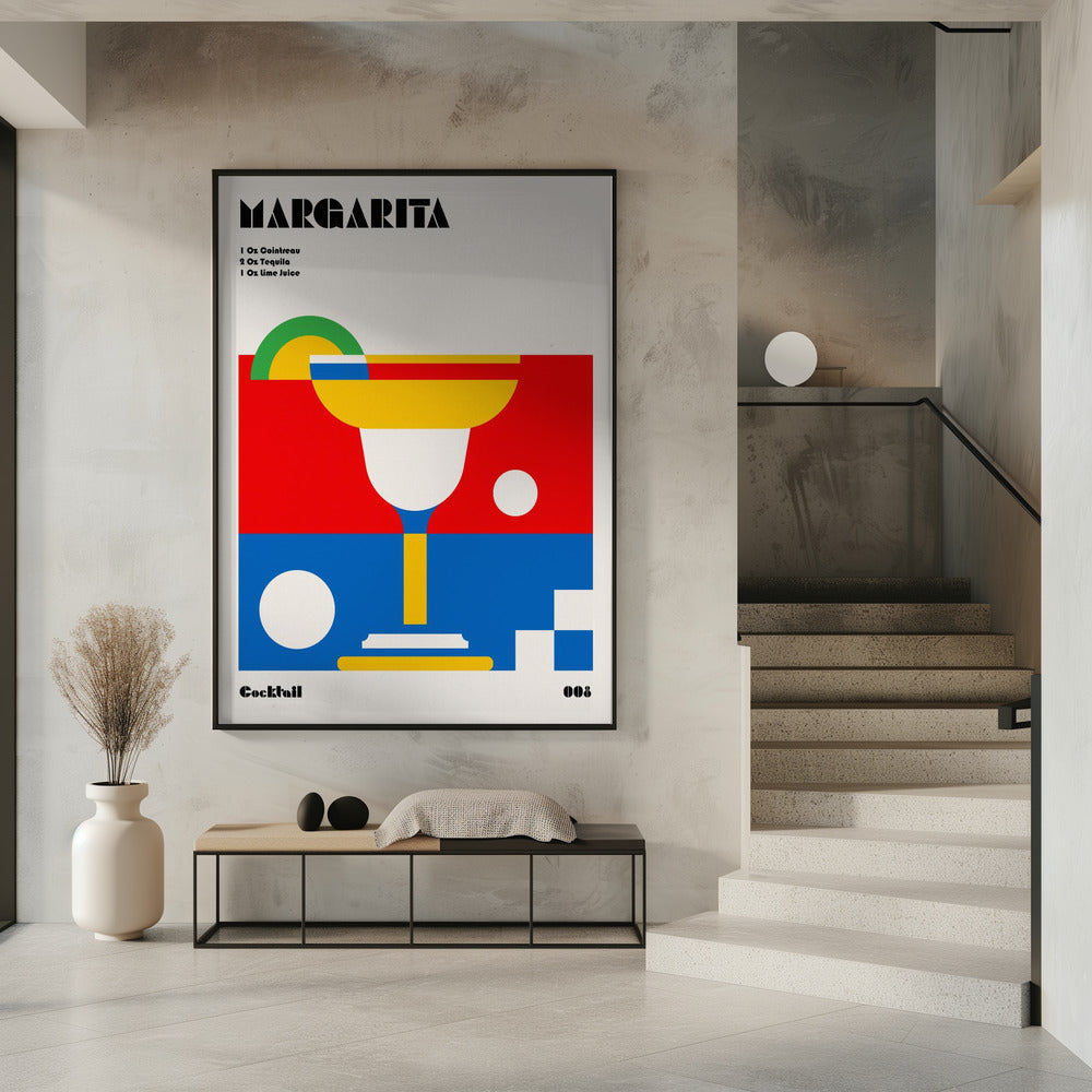 Art Prints of Margarita Bauhaus Cocktail